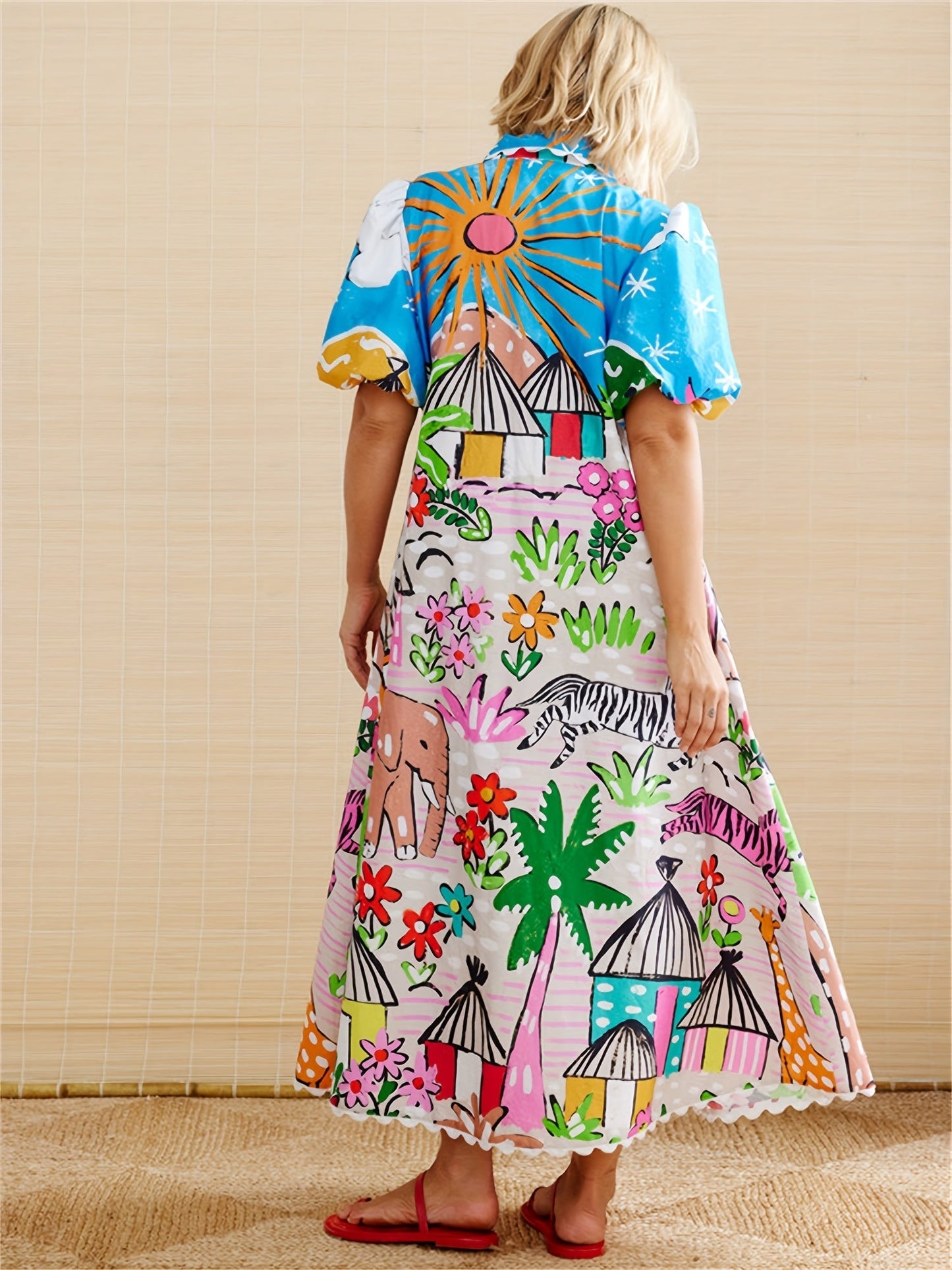 Elegant Casual Summer Dress - VogeLuxe