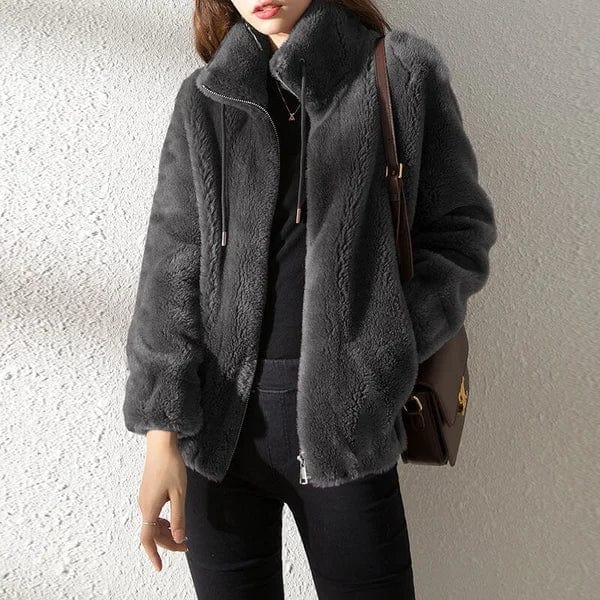 Warm Fleece Jacket Modern Winter Coat