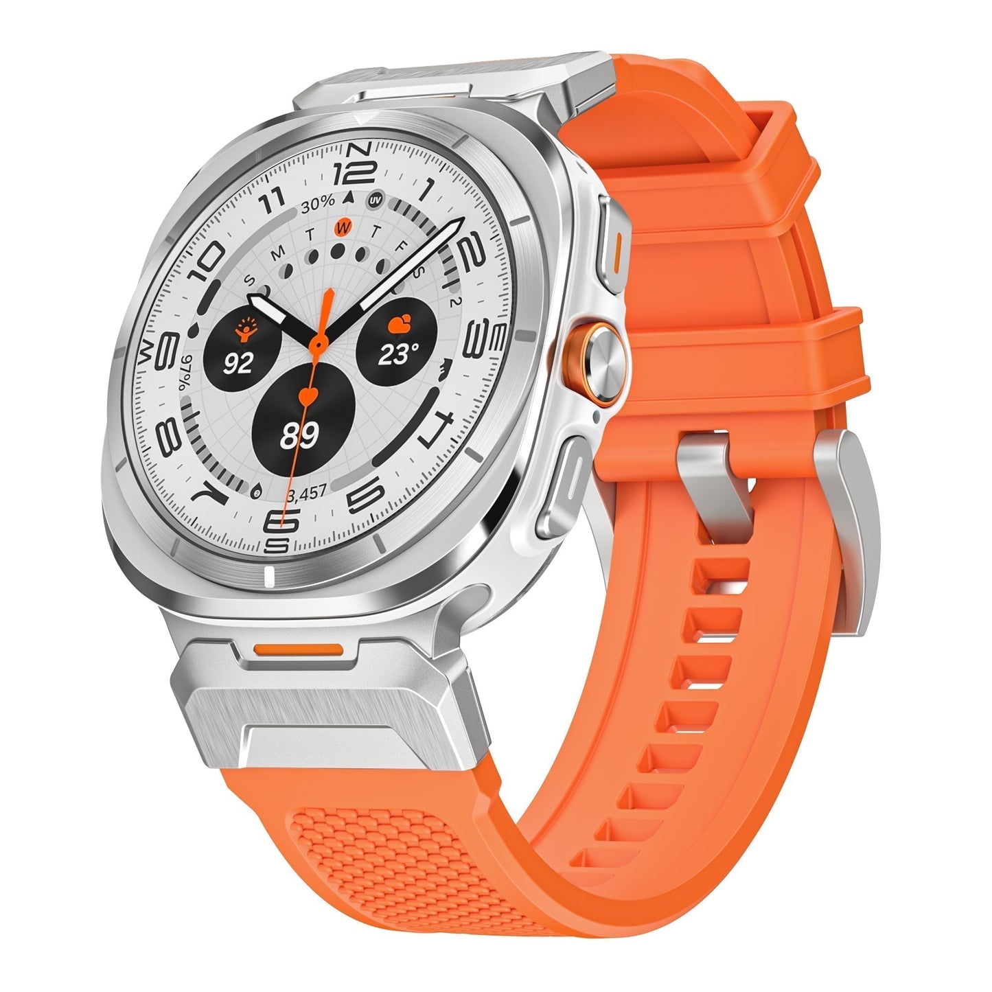 Durable Rubber Strap For Galaxy Watch Ultra