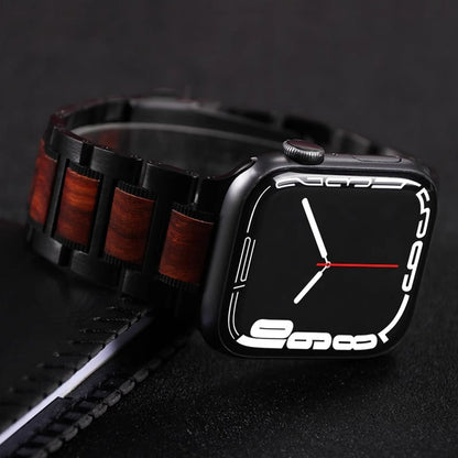 Brown Leather and Silver Watch Strap, Classic Style