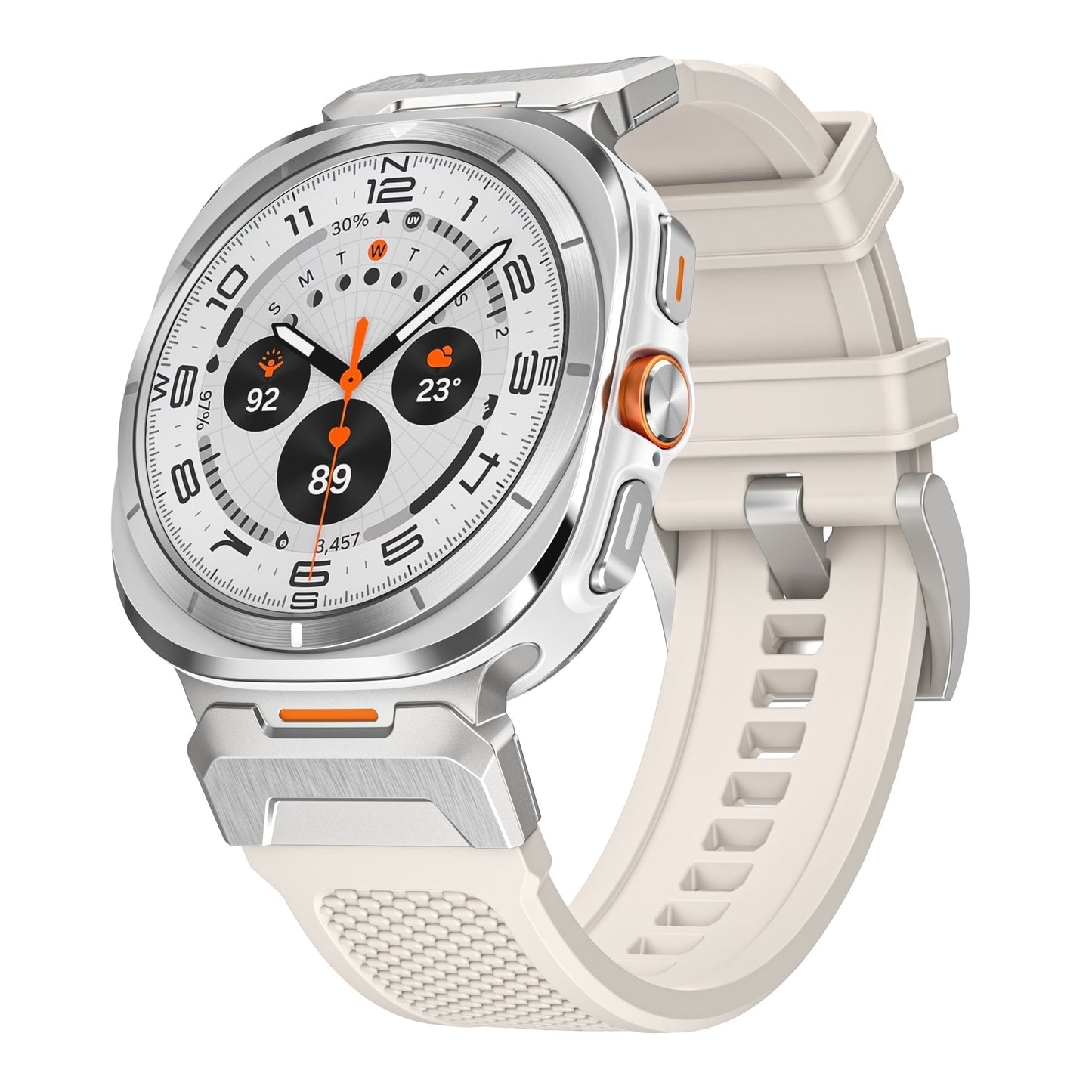 Durable Rubber Strap For Galaxy Watch Ultra