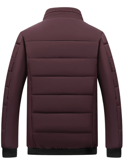 VogeLuxe | Men’s Fleece Lined Quilted Puffer Jacket