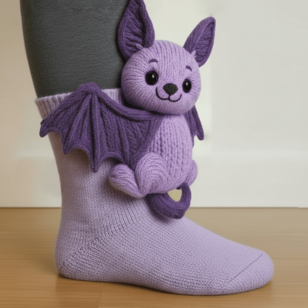 Cozy Animal Slippers Soft Warm Fuzzy Socks