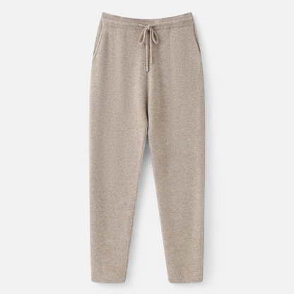 Warm Men's Merino Wool Knit Pants