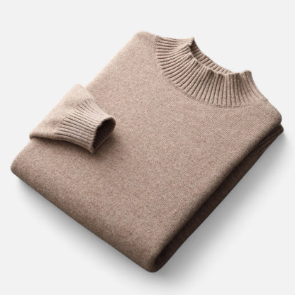 Classic Men's Wool Crew Neck Sweater