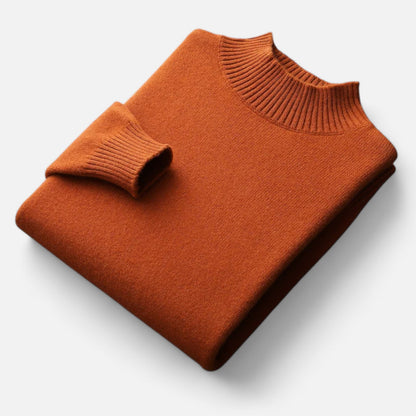 Classic Men's Wool Crew Neck Sweater