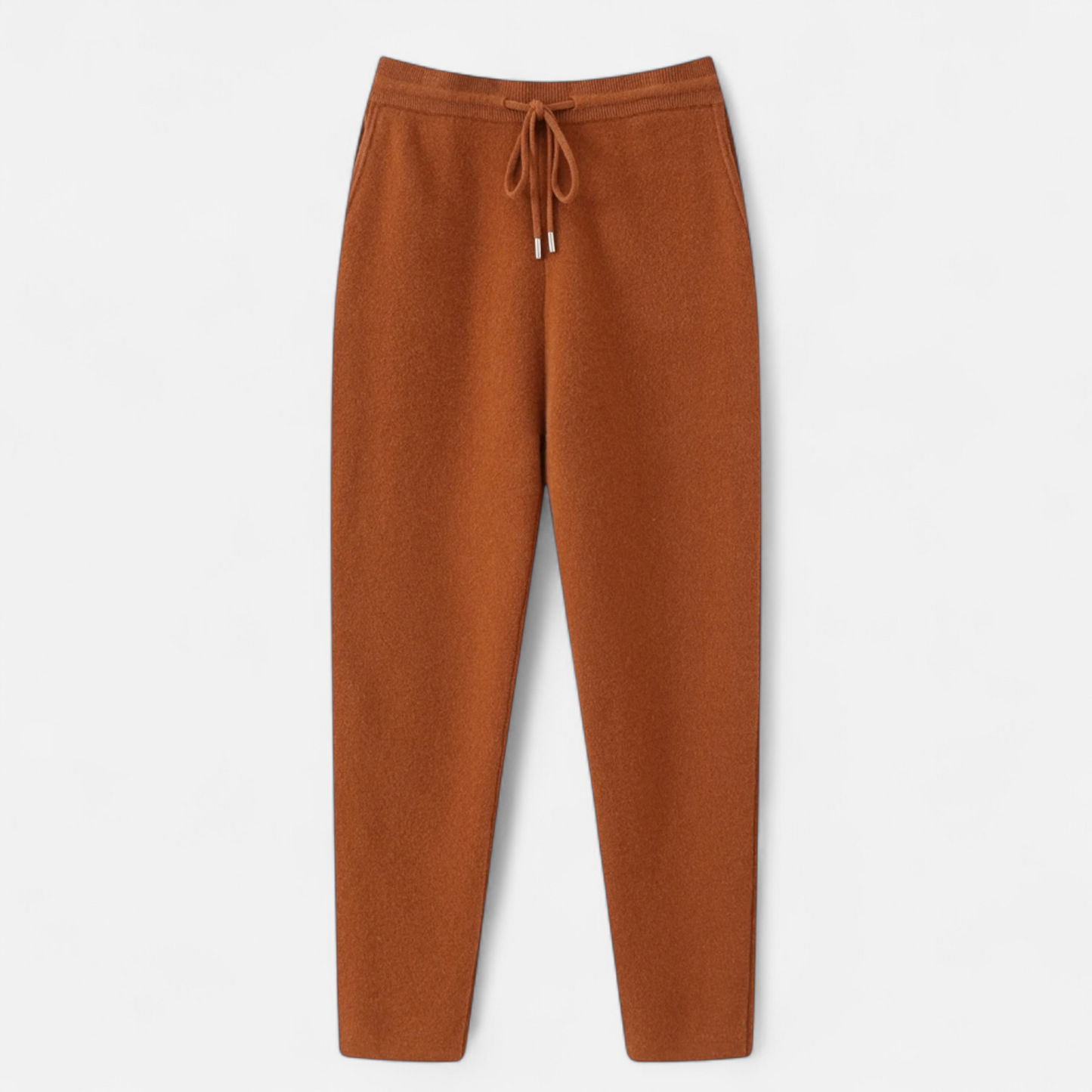 Warm Men's Merino Wool Knit Pants