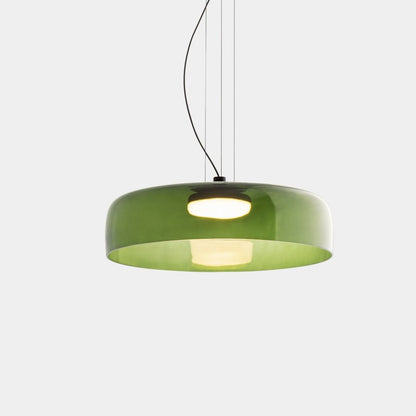 Classic Glass Ceiling Lamp with Vintage Style