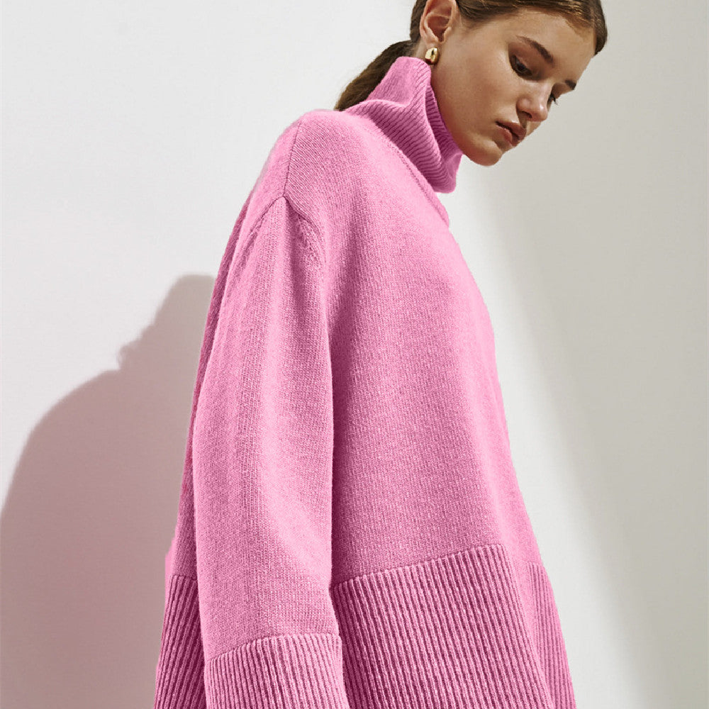 Soft Cream Cashmere Pullover Sweater