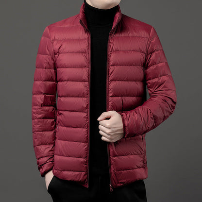 Men's Thin Waterproof Down Puffer Jacket