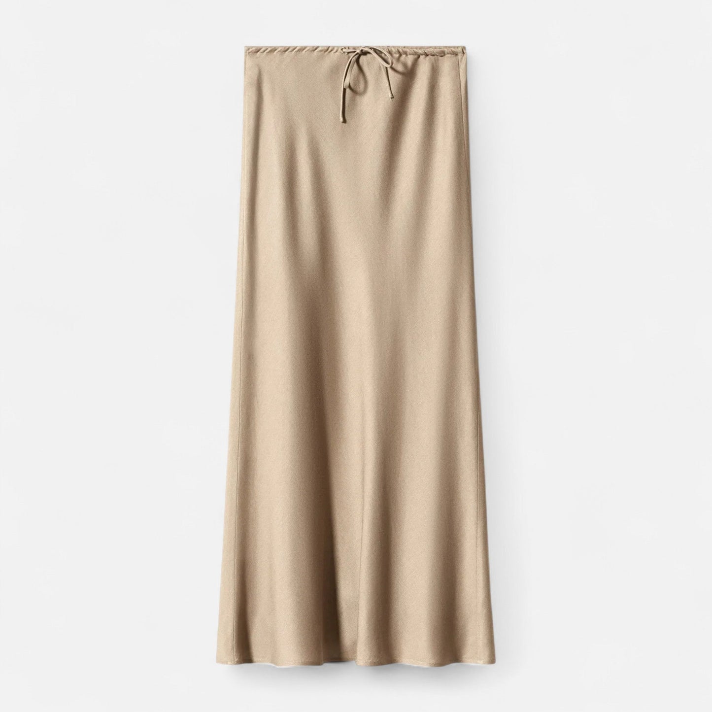 VogeLuxe | Ladies Luxury High Waist Satin Skirt