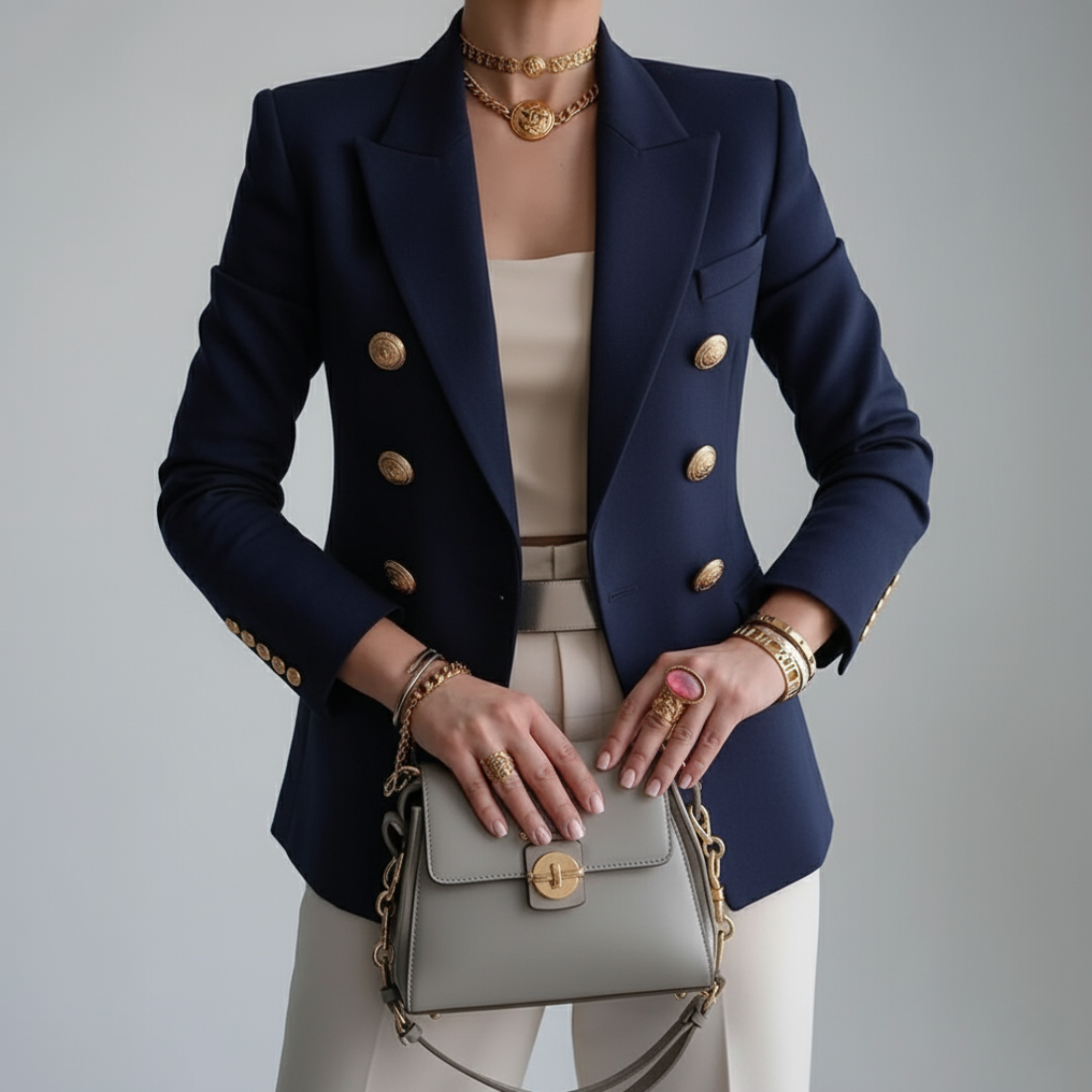 Classic Fit Women's Tailored Blazer