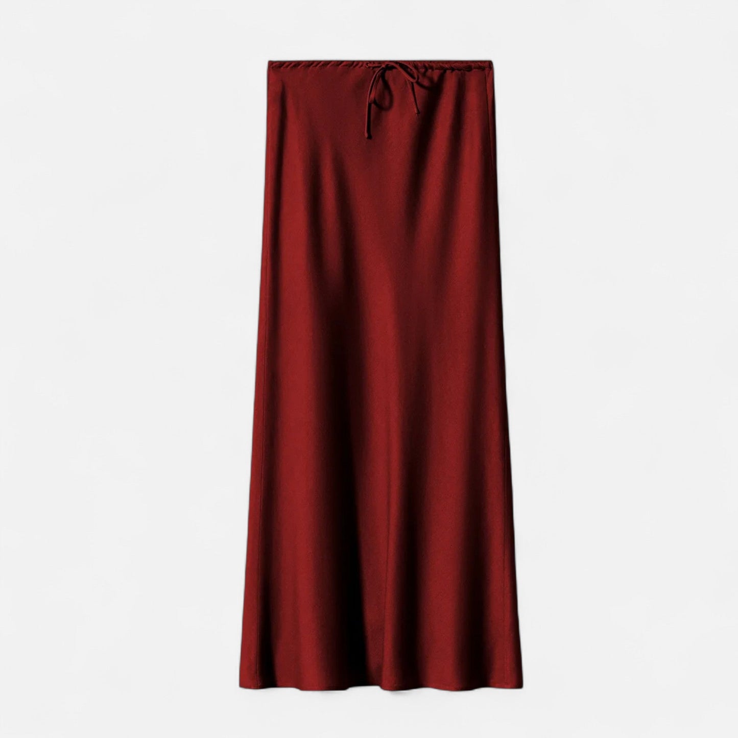 VogeLuxe | Ladies Luxury High Waist Satin Skirt