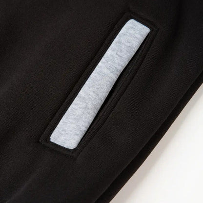 VogeLuxe | Men’s Varsity Style Snap Button Bomber Jacket