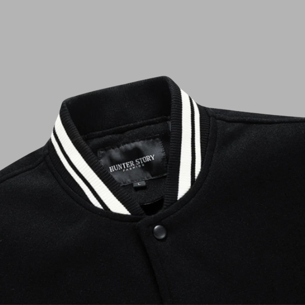 VogeLuxe | Men’s Classic Varsity Letterman Jacket