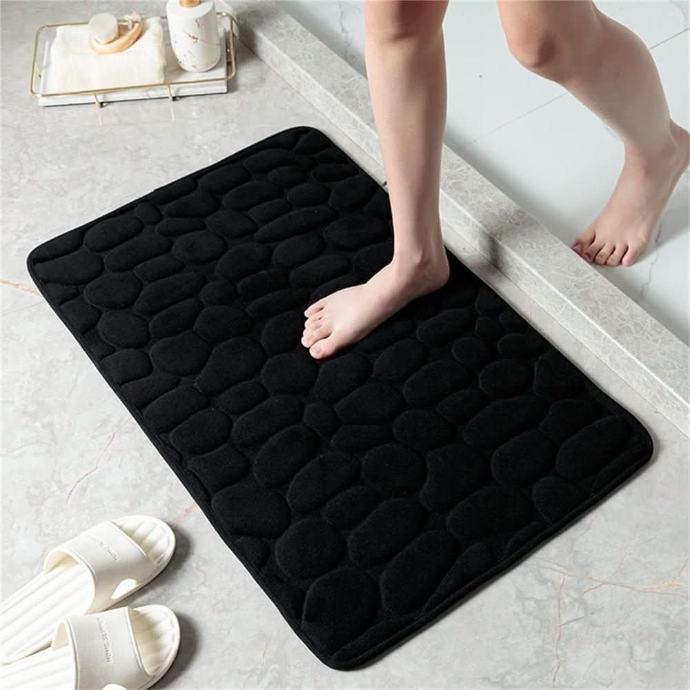 Plush Anti-Slip Bathroom Mat | Gentle Quick-Dry Comfort