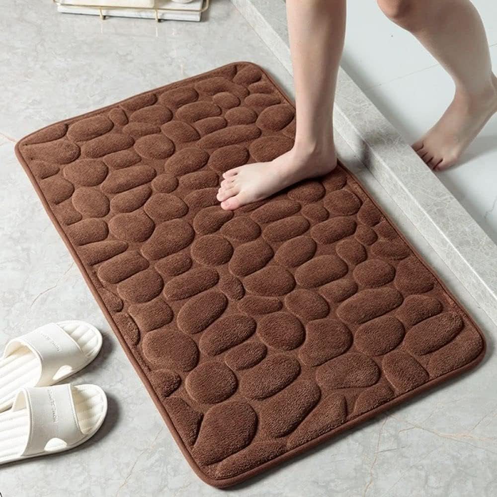 Plush Anti-Slip Bathroom Mat | Gentle Quick-Dry Comfort