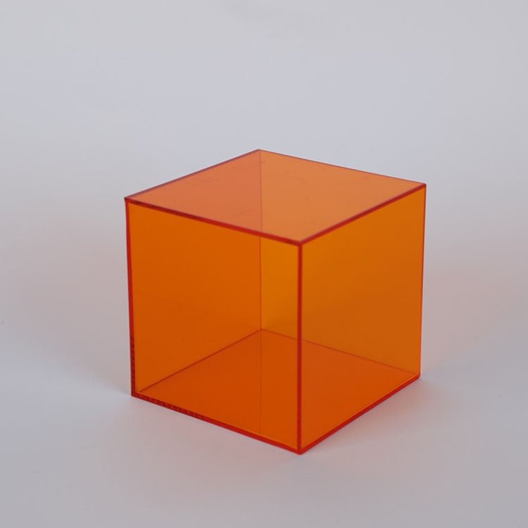 Clear Plastic Showcase Box for Valuables