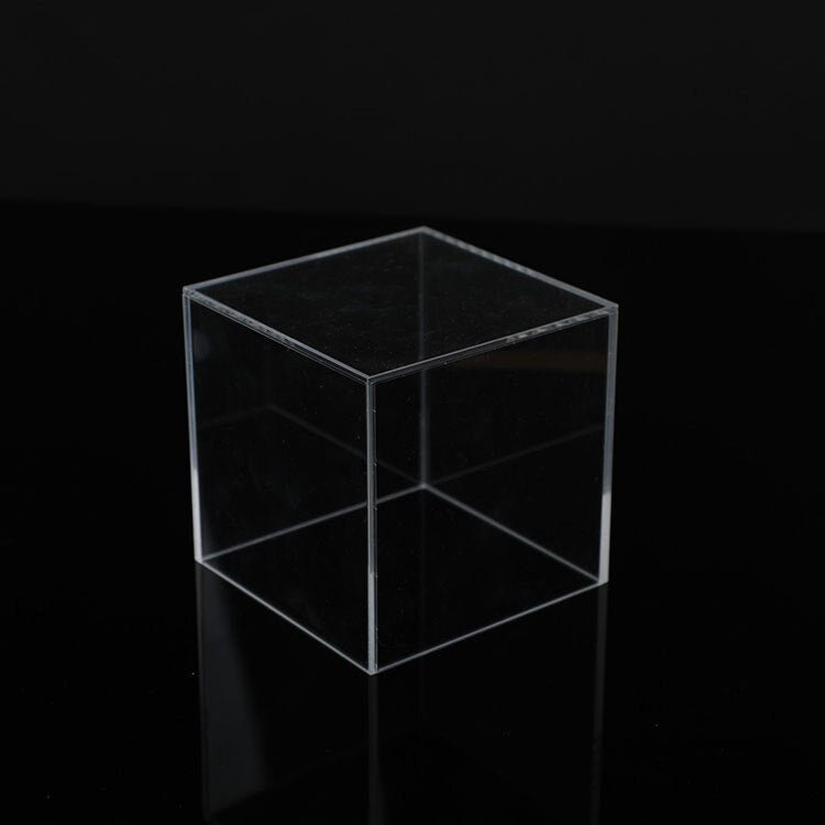 Clear Plastic Showcase Box for Valuables