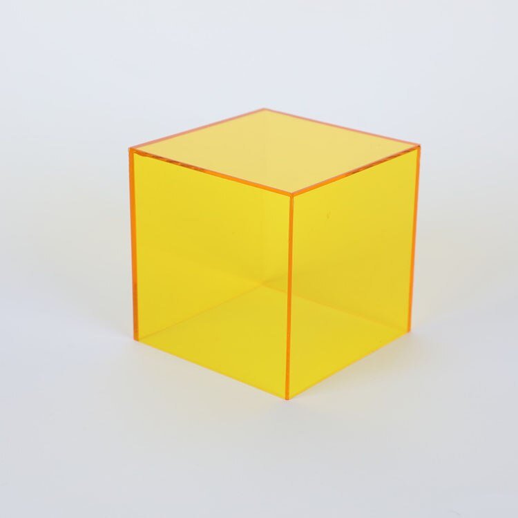 Clear Plastic Showcase Box for Valuables