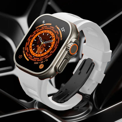 Durable Athletic Silicone Smartwatch Strap