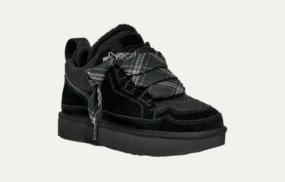VogeLuxe | Women’s Plaid Strap Suede and Textile Casual Sneakers