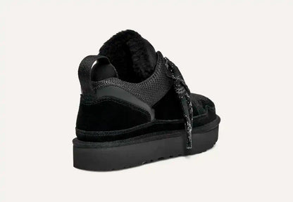 VogeLuxe | Women’s Plaid Strap Suede and Textile Casual Sneakers