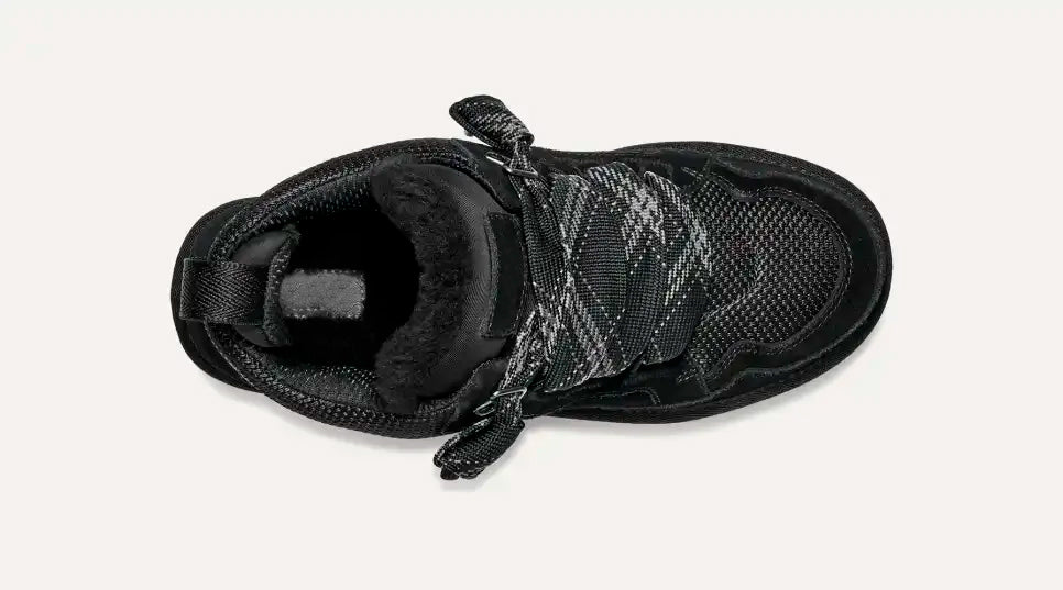 VogeLuxe | Women’s Plaid Strap Suede and Textile Casual Sneakers