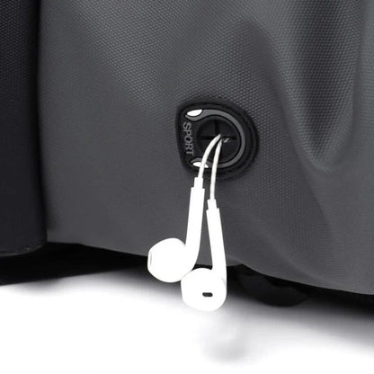 VogeLuxe | Men’s Classic Flap Top Multi Pocket Backpack