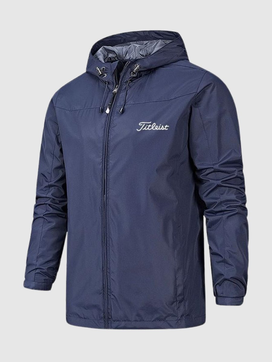 Slim Fit Water Resistant Hooded Jacket