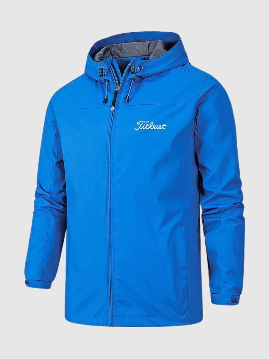 Slim Fit Water Resistant Hooded Jacket
