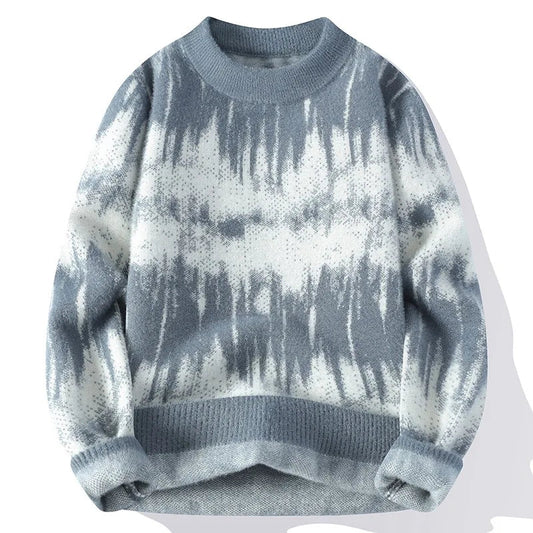 Casual Men's Oversized Tie Dye Sweatshirt - VogeLuxe
