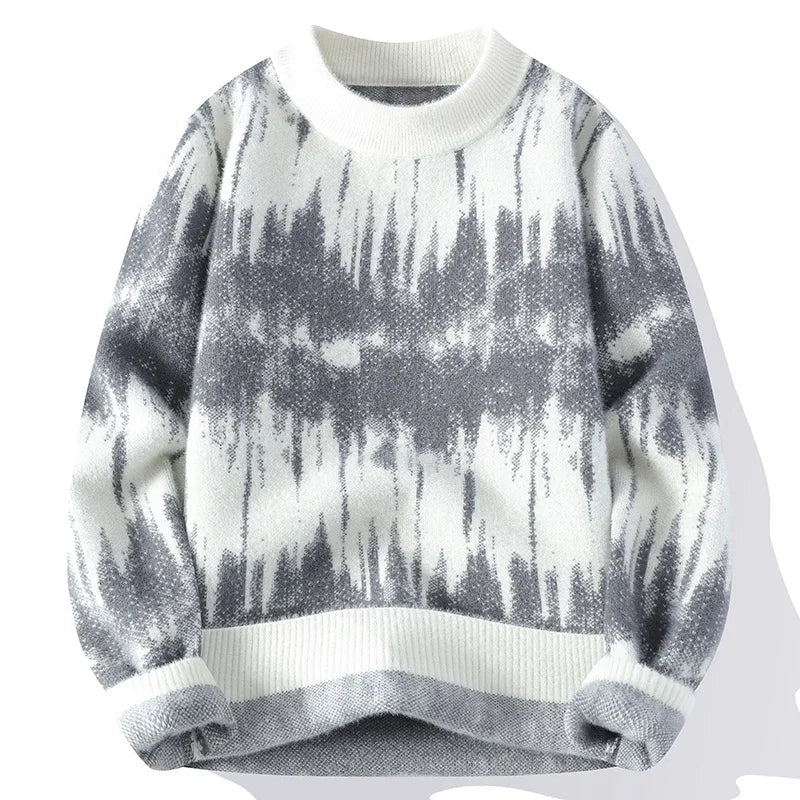 Casual Men's Oversized Tie Dye Sweatshirt