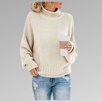 Relaxed Fit Women's Crew Neck Jumper Sweater