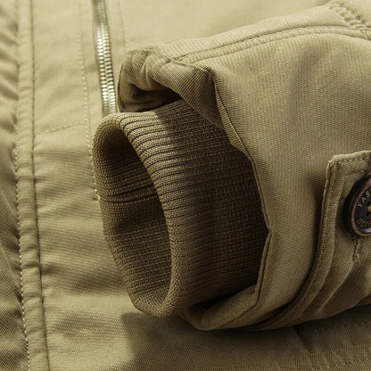 VogeLuxe | Men’s Textured Diamond Pattern Bomber Jacket