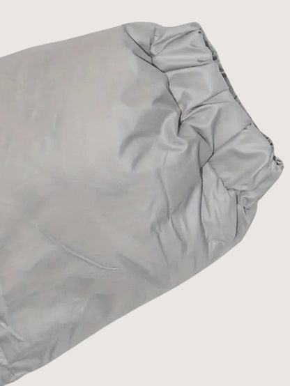 VogeLuxe | Women’s Zip-Up Cropped Quilted Puffer Jacket
