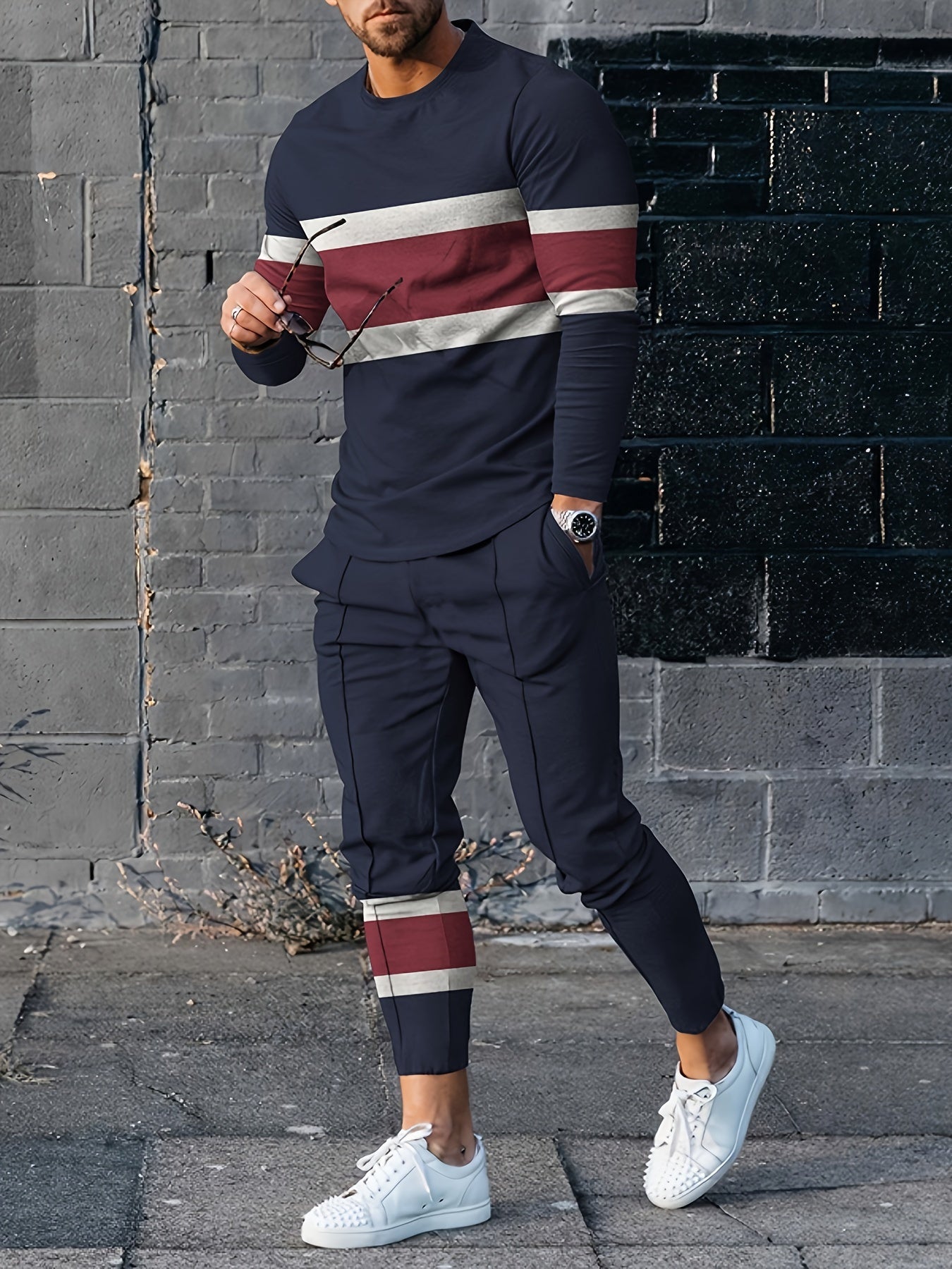 Soft Fleece Mens Hoodie and Jogger Set - VogeLuxe