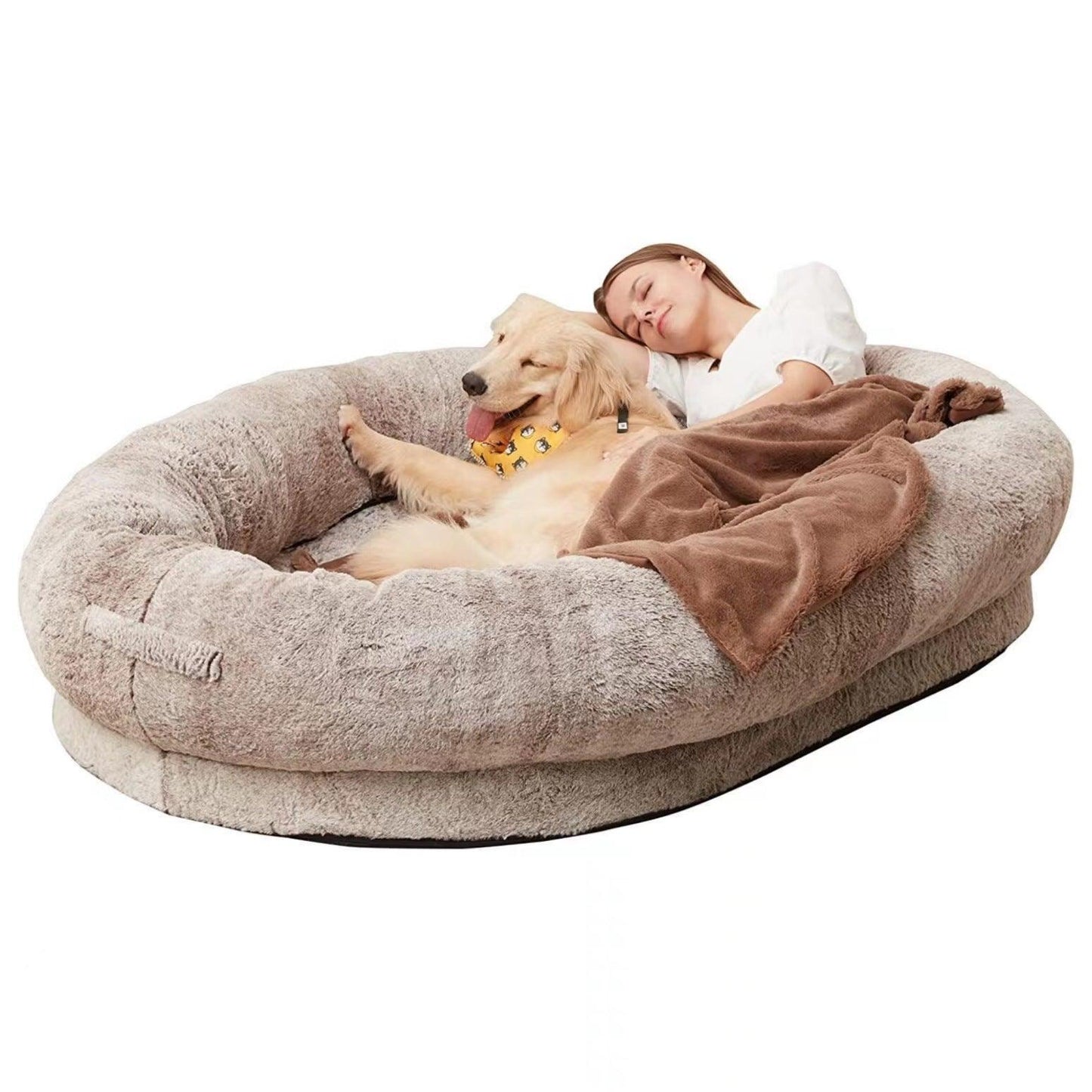 Comfy Double Dog Sofa Bed for Cozy Snuggles