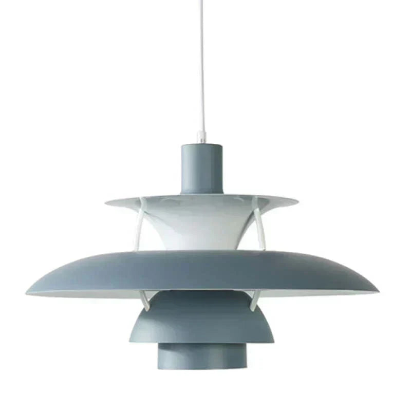 Chic LED Pendant Light With Fabric Shade