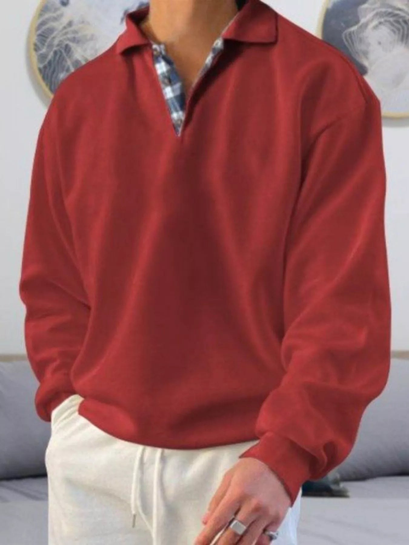 Large Size Mens Classic Polo Shirt