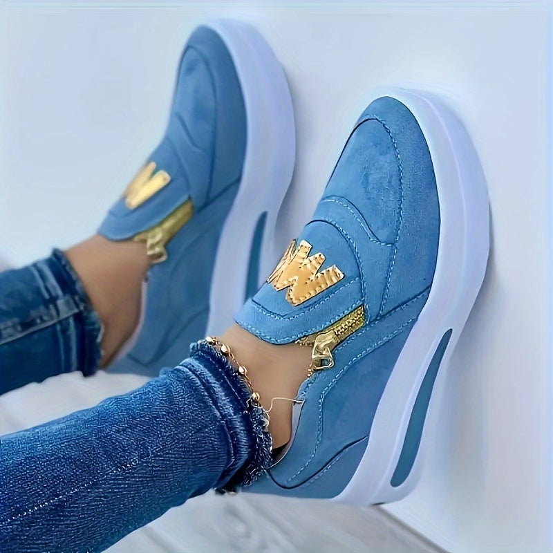 Stylish Women's Wedge Sneakers | Comfortable Daily Shoes