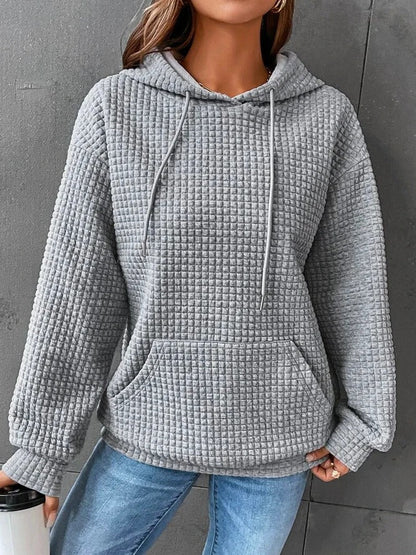 Warm Women's Fleece Hooded Sweater