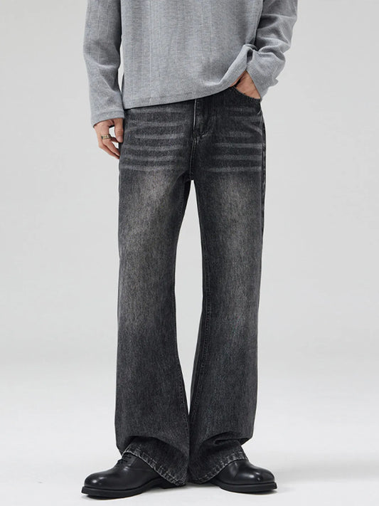 Classic Straight Fit Mens Jeans - VogeLuxe