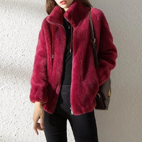 Warm Fleece Jacket Modern Winter Coat