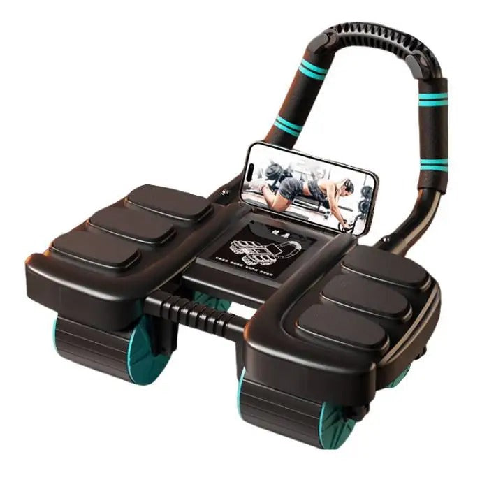 Pro Ab Wheel Roller With Padded Elbow Support - VogeLuxe