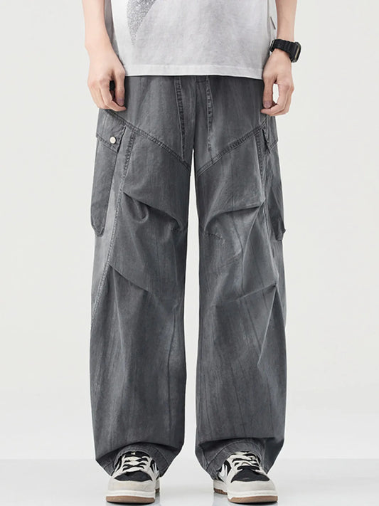 Comfortable Relaxed Fit Cargo Pants - BritishElegance