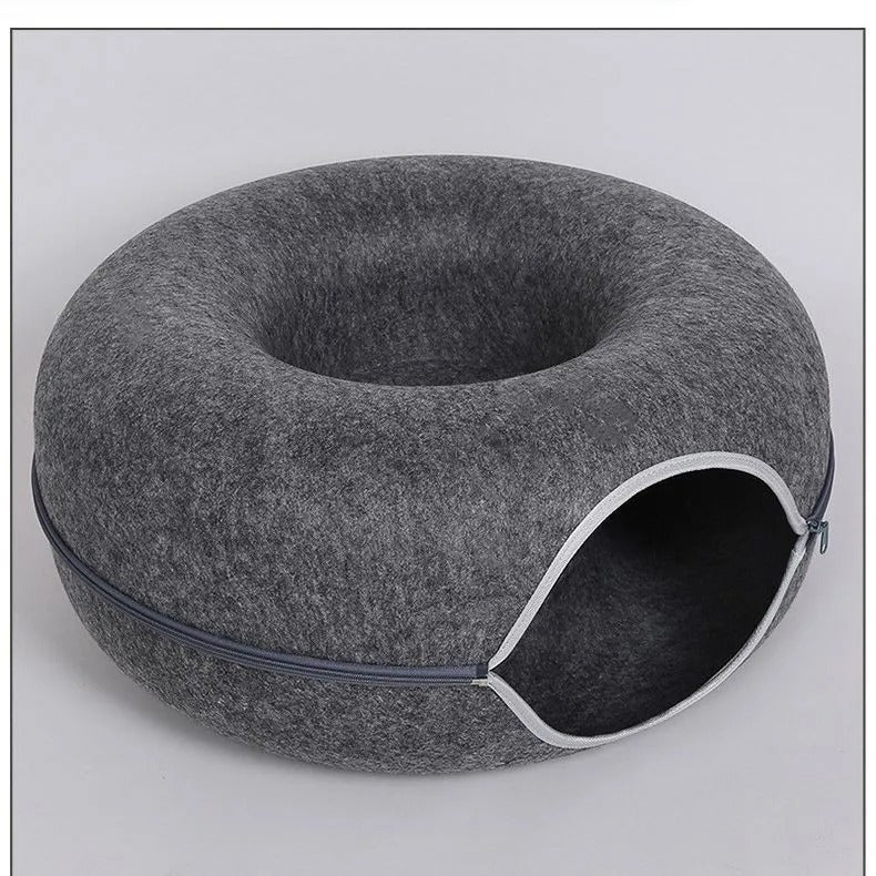 Comfy Cat Hideaway Tunnel Bed for Play