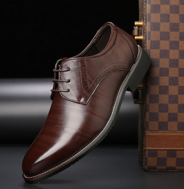 Comfortable Mens Lace Up Walking Shoes