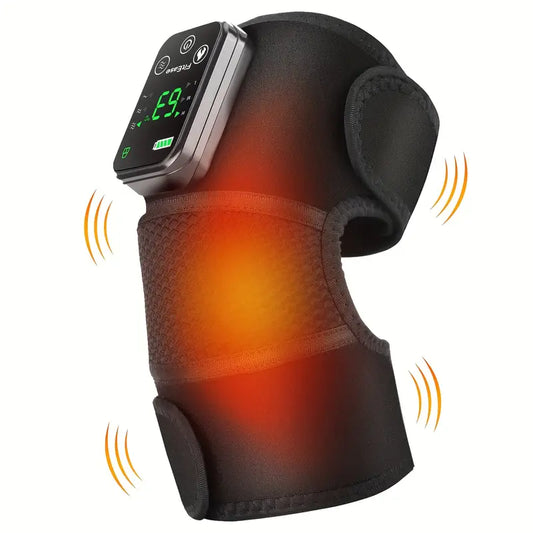 Warm Therapeutic Knee and Shoulder Massager with Vibration - VogeLuxe