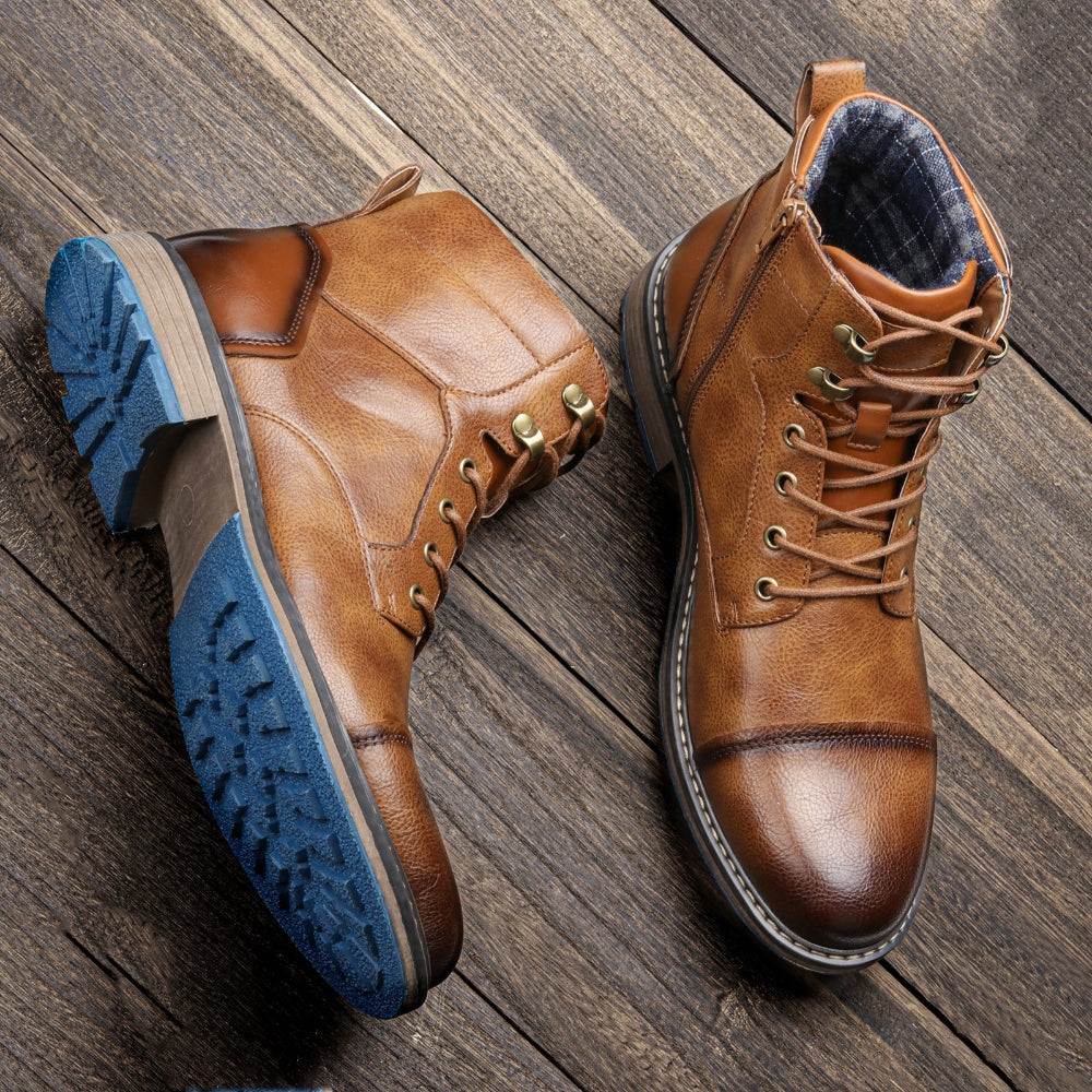 Insulated Waterproof Men's Snow Boots - VogeLuxe